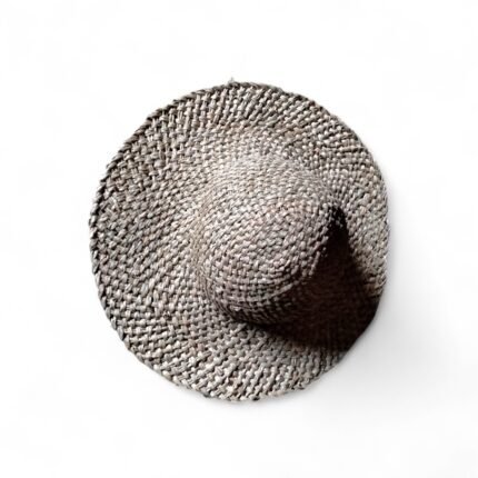 Shop handmade Mendong and Nipah straw hats from Bali. Affordable, ethical, and perfect for beachwear brands and boutiques. Wholesale & custom orders welcome. Size approx. 30 cm.