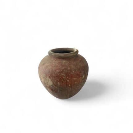 Antique Clay Pot from Kalimantan – Traditional Decorative Earthenware with Historical Value - Koleka