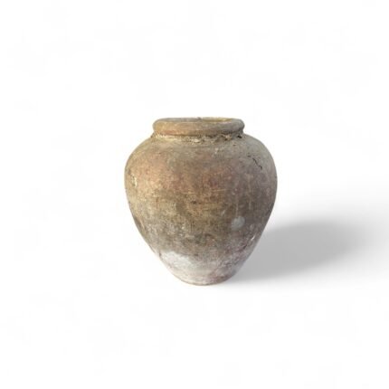 Antique Clay Pot from Kalimantan – Traditional Decorative Earthenware with Historical Value - Abush